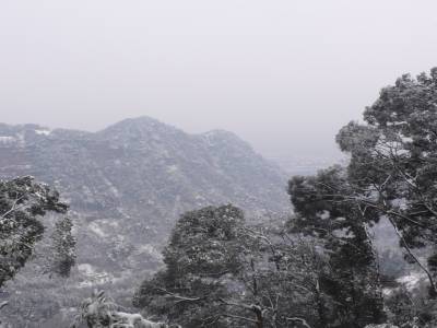 Sichuan sous la neige