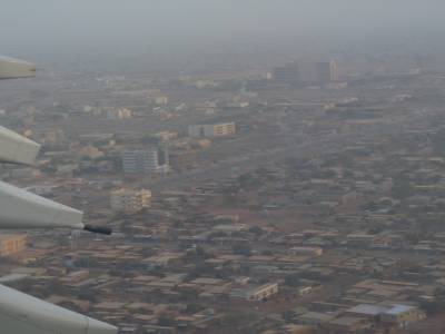 Arrivée sur Ouaga