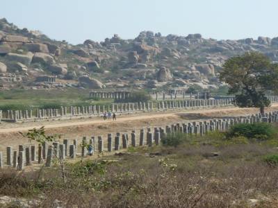 ruines d un ancien bazar