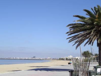 St Kilda beach