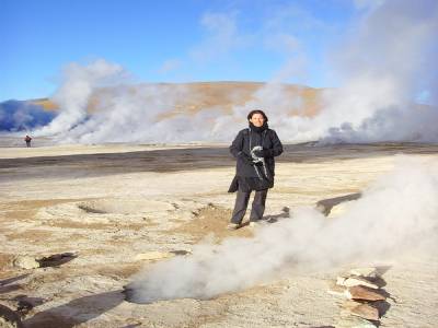 San Pedro, la vallée de la Luna et les geysers Del Tatio