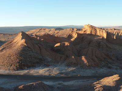 San Pedro, la vallée de la Luna et les geysers Del Tatio