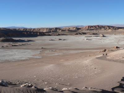 San Pedro, la vallée de la Luna et les geysers Del Tatio