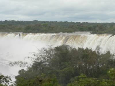 Les chutes d'Iguazu.
