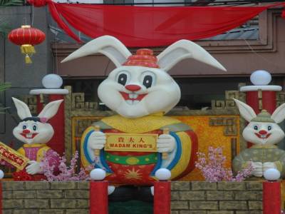 Nouvel an chinois 2011: année du lapin 