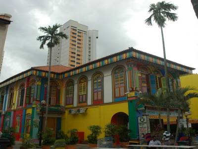 Quartier Little india à Singapour