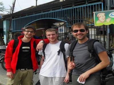 Edouard et Mathieu : deux routards toulousains qui ont fait un bout de chemin avec nous