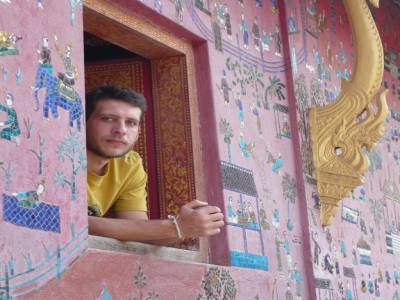 Vincent dans un wat