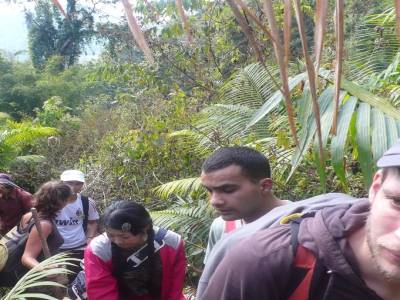 Notre farouche equipe de treck