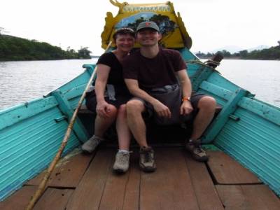 en avant le  bateau  