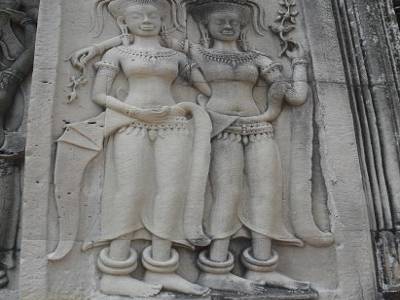 Apsaras a Angkor Vat