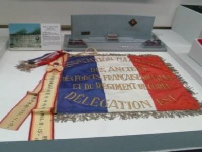 Hommage pour participation France a guerre de Corée