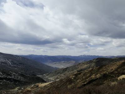 Le temps change vite dans les montagnes