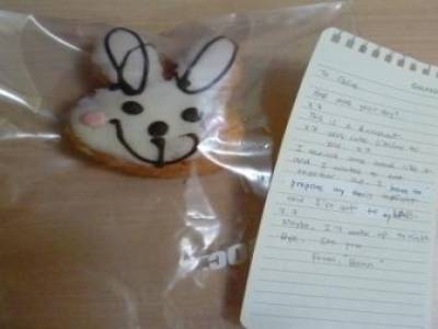 Cadeau de ma coloc! :-)
