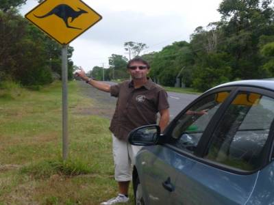 Route du Queensland vers Tin can bay