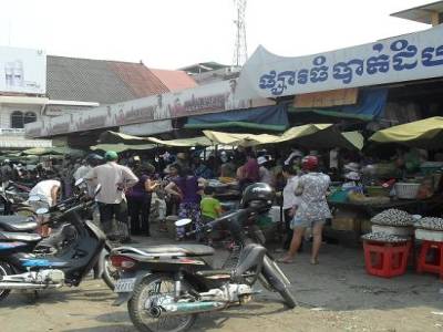 le marche de Battambang