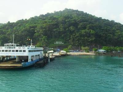 le ferry pour aller a Ko Chang