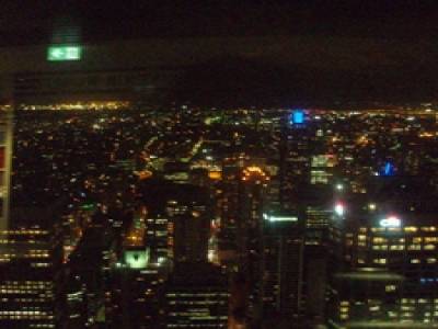 Vue de la Sydney Tower by Night