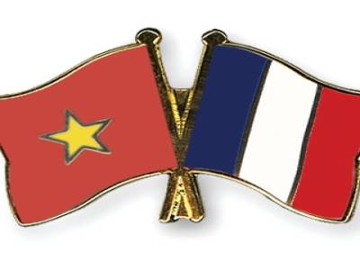 Drapeau France Vietnam