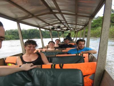 En barque
