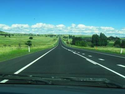 les routes de l'australie