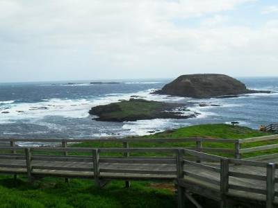 Phillip Island: normalement ici c etait plein de phoques, mais on a rien vu.... Faut les imaginer!