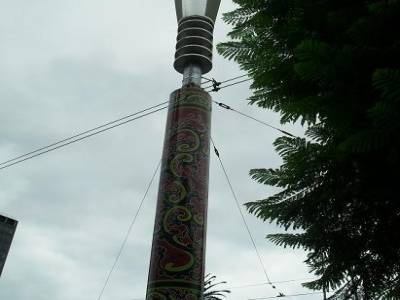 Poteau asiatique a Melbourne