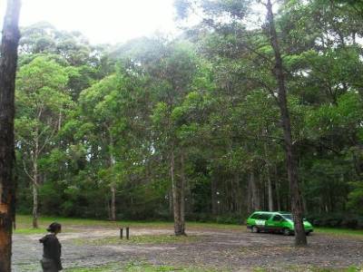 notre aire de camping a Big Hill