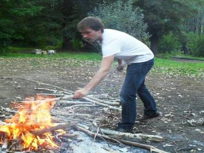 4e etape : alimenter le feu