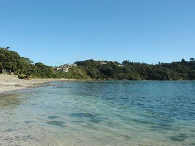 Une plage de la péninsule de Coromandel