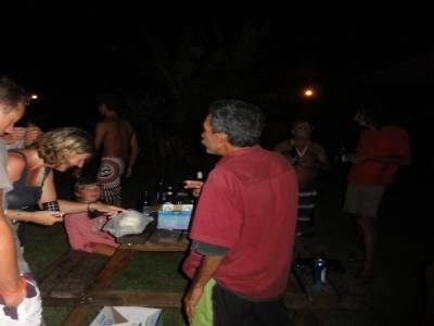 Barbecue à Moorea