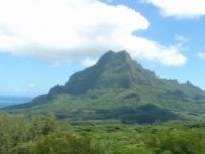 Moorea, depuis le belvédère...