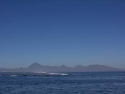 Moorea depuis le ferry