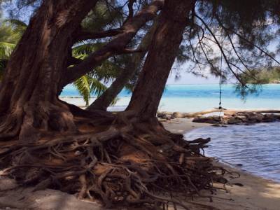 Plage de l'ancien club med