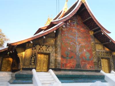 temple a luang prabang-nord Laos