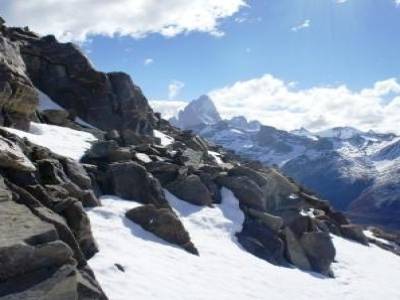 Fin de l´asscension du Loma del Pliegue Tumbado
