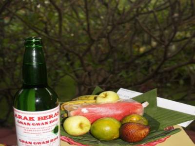 Arak ! boisson locale ou plutot digestif...