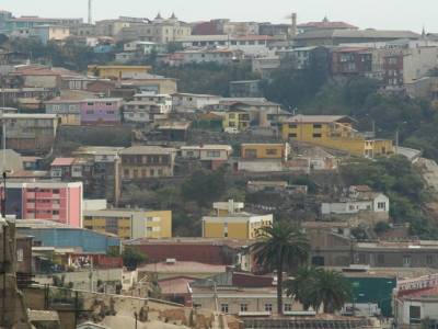 Quartier haut de Valparaiso