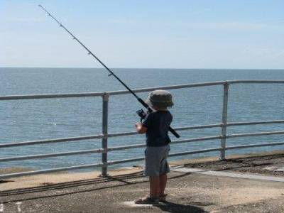 Peche dans l'ocean