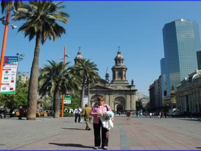 Place d'armes à Santiago