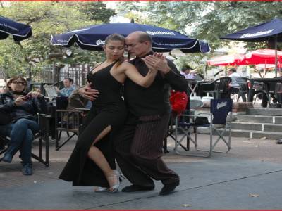 Danseurs de tango à San telmo