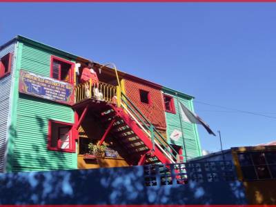 Maisons du quartier de la Boca