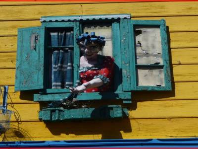 Façade de maison à la Boca