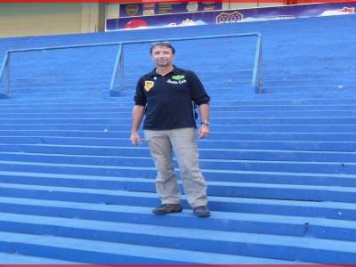 Un supporter de Boca Juniors