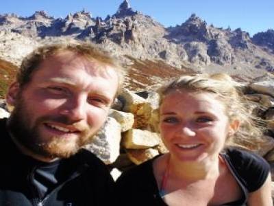 Avec Inge, vers le Cerro Catedral
