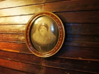 Dans le couloir de notre hostel, a Chiloe