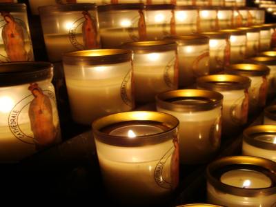 Les bougies de Notre Dame