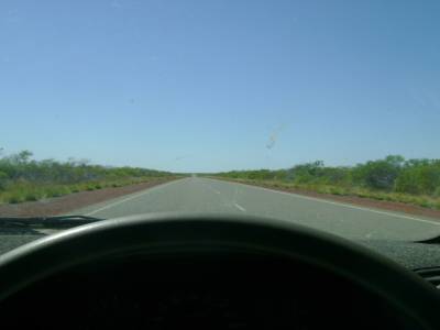 Entre Port Hedland et Broome, le 12/04/2011.