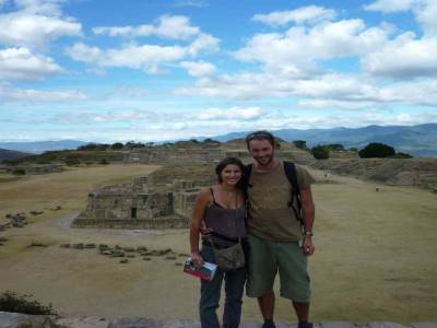 avec des touristes