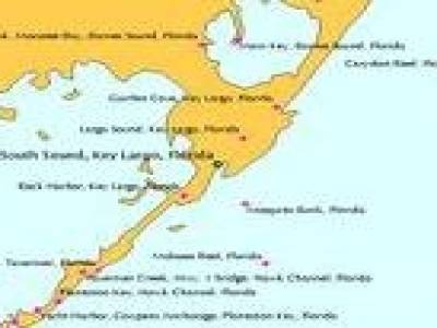 Map de Key largo (google)